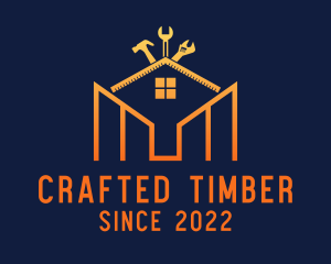 Roofing Construction Handyman logo design