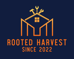 Roofing Construction Handyman logo design