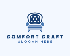 Sofa Chair Upholstery logo design