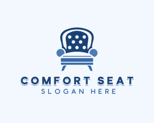 Sofa Chair Upholstery logo design