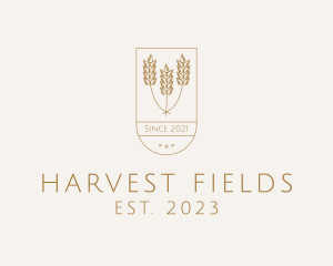 Wheat Agriculture Harvest logo