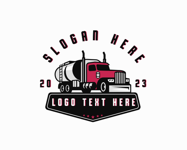 Cement Truck logo example 2