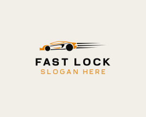 Fast Sports Car  logo design