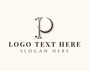 Generic Brand Firm Letter P logo