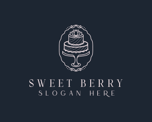 Elegant Sweet Cake logo design