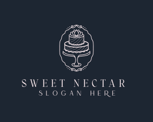 Elegant Sweet Cake logo design