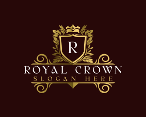 Royal Luxury Shield logo design