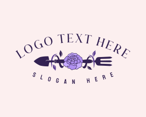 Garden Flower Trowel logo