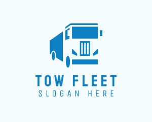 Trucking Transport Vehicle logo design