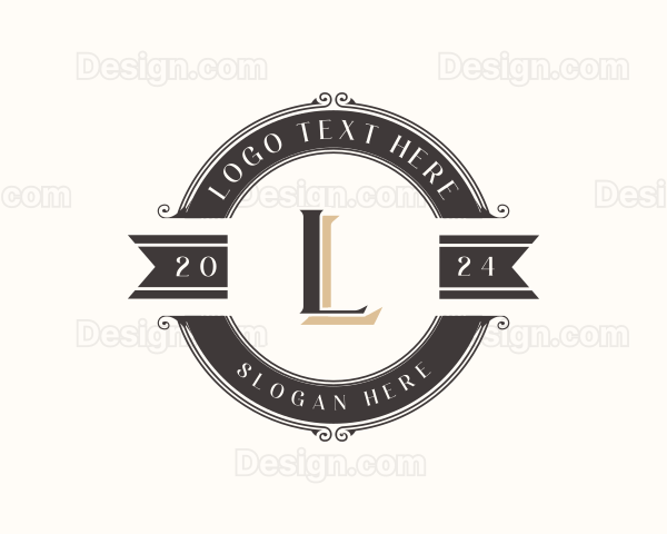 Luxury Elegant Ornament Logo