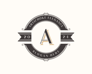 Luxury Elegant Ornament logo design