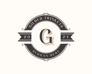 Luxury Elegant Ornament logo design