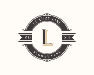 Luxury Elegant Ornament logo design