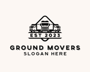 Delivery Truck Mover logo design