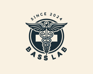 Medical Caduceus Hospital logo design