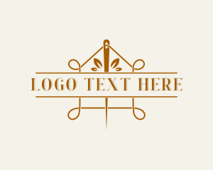 Sewing Needle Dressmaker logo