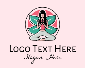 Yoga Fitness Instructor  logo design