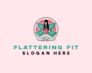 Yoga Fitness Instructor  logo design