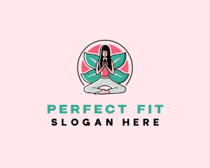 Yoga Fitness Instructor  logo design