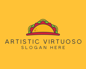 Taco Mexican Food logo design