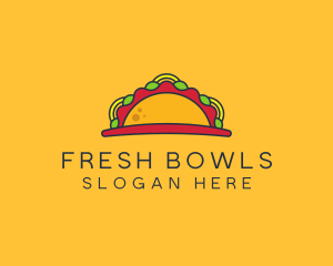 Taco Mexican Food logo design