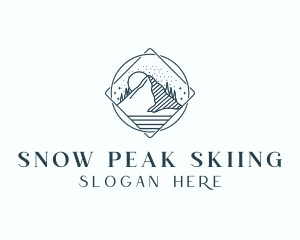 Forest Mountain Peak logo