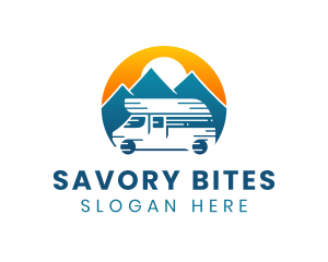 Camper Van Travel Vehicle logo