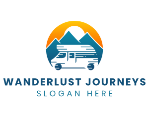 Camper Van Travel Vehicle logo