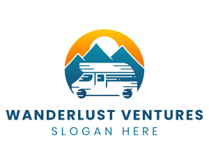 Camper Van Travel Vehicle logo