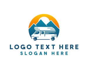 Camper Van Travel Vehicle logo