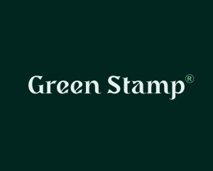 Elegant Green Wordmark logo design