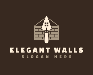 Brick Wall Construction logo design