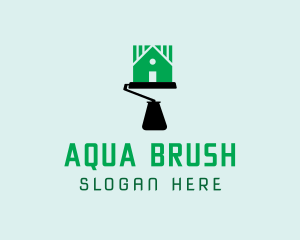 Paint Brush House logo design