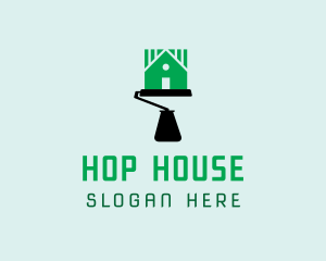 Paint Brush House logo design