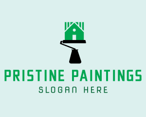 Paint Brush House logo design