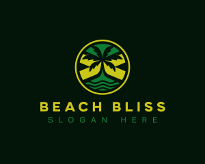 Jamaican Beach Flag logo design