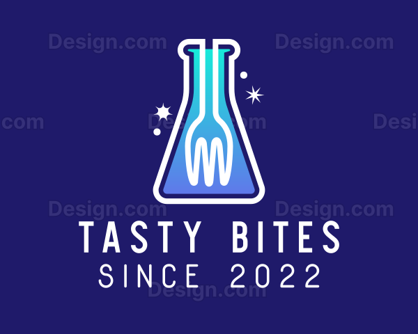 Gourmet Food Laboratory Logo