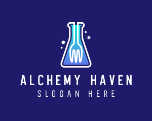 Gourmet Food Laboratory logo design