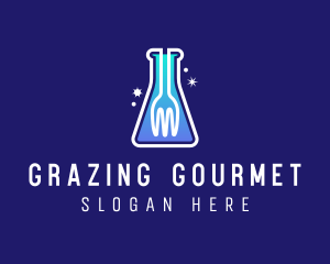 Gourmet Food Laboratory logo design