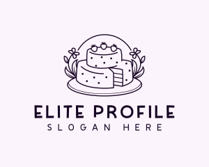 Sweet Birthday Cake logo design