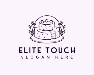 Sweet Birthday Cake logo design