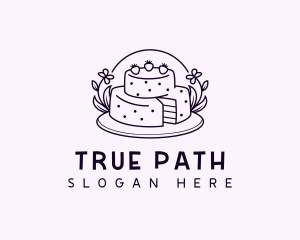 Sweet Birthday Cake logo design