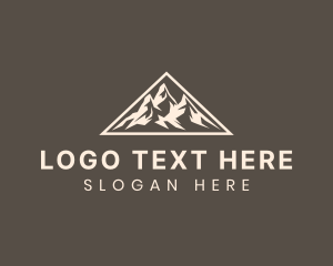 Triangle Outdoor Mountain  logo