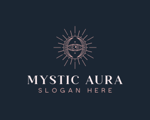 Mystical Eye Tarot logo design