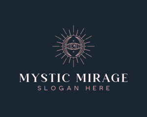 Mystical Eye Tarot logo design