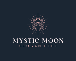 Mystical Eye Tarot logo design