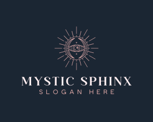 Mystical Eye Tarot logo design