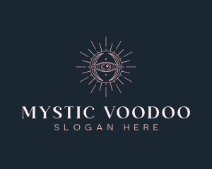 Mystical Eye Tarot logo design