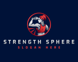 Female Training Dumbbell logo