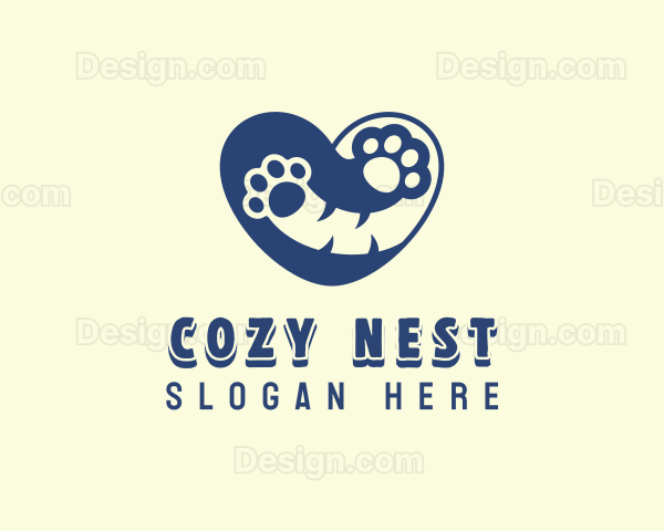 Heart Paw Veterinary Logo